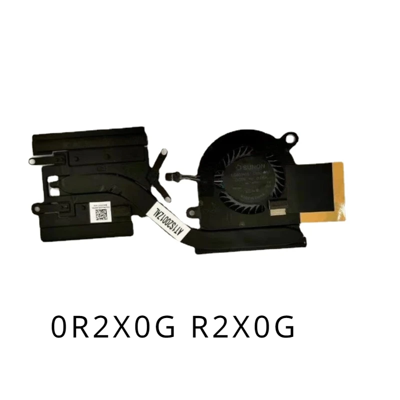 New original FOR Dell Latitude 5289 E5289 7389 CPU Heatsink Fan Assembly AT1S2001ZCL 0R2X0G R2X0G