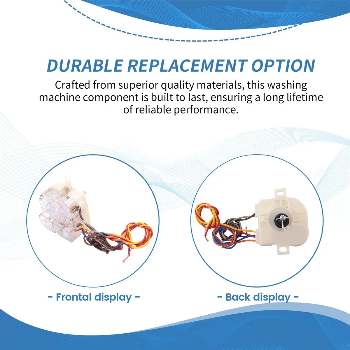 ABQX 6 Line Oblique Ear Washing MachineTimer 68mm Center Hole Distance 90 Degree Switch Shaft