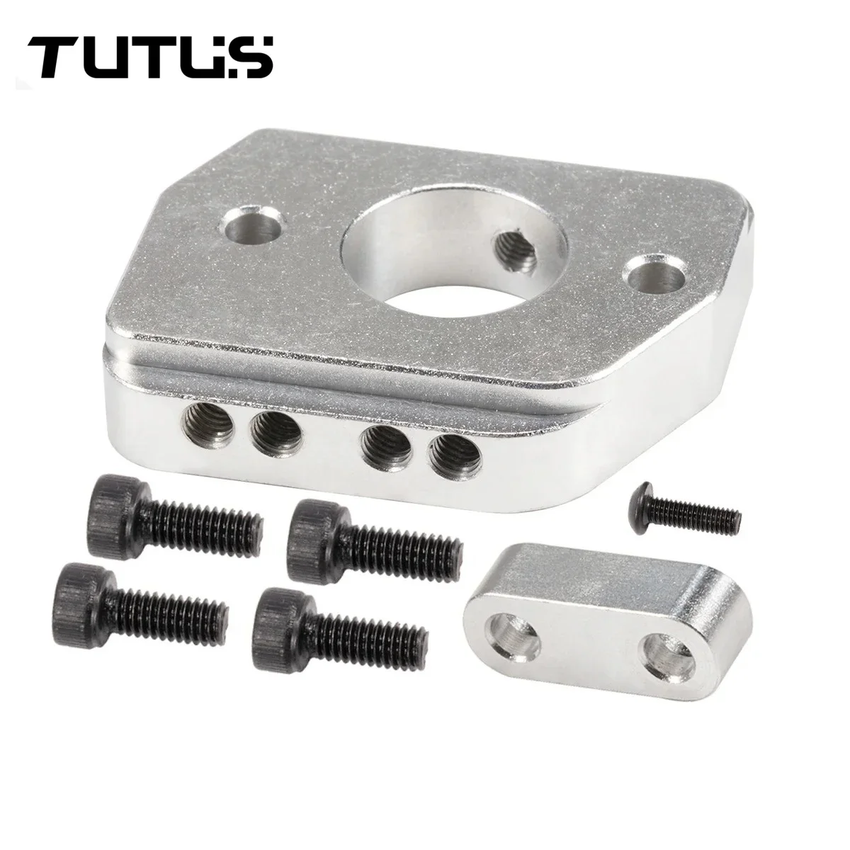Aluminum Alloy Sliding Motor Mount Plate for ARRMA 1/5 KRATON 8S Monster Truck Fits Hobbywing EzRun 5687 5690 Castle 2028 2217