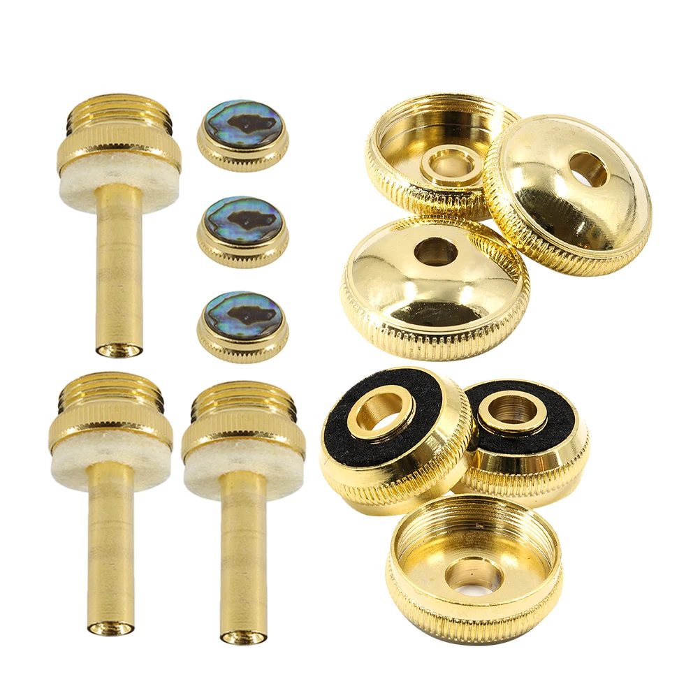 

Colorful Trumpet Suit Covered Button Kit Supplies Metal Snap Snaps Buttons Accessories Instrument Musical