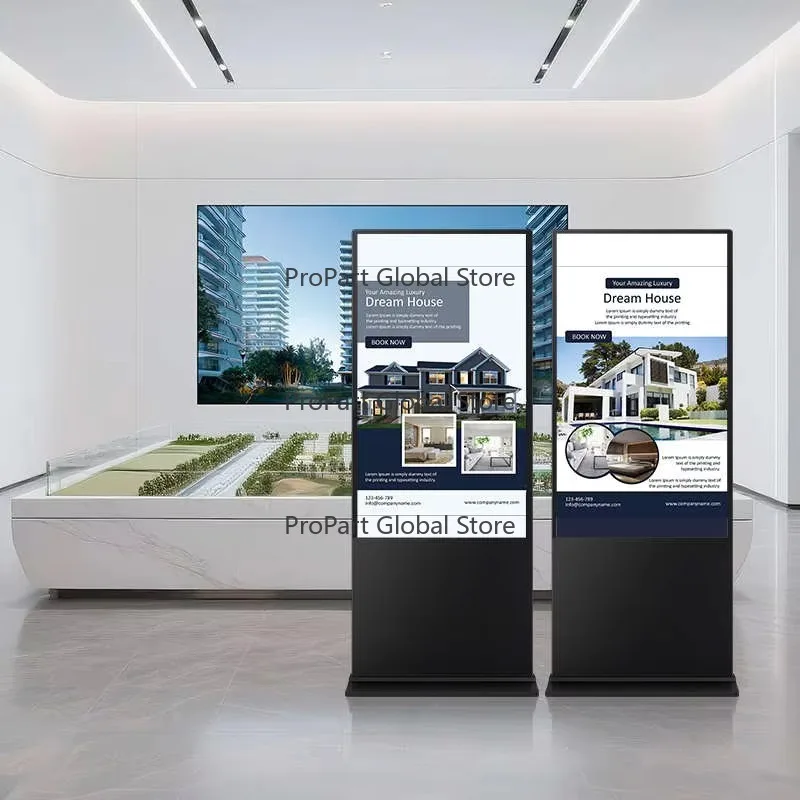 32-Inch Indoor Digital Signage Windows LCD Touch Screen for Retail Store Advertising - Easy-to-Search Title