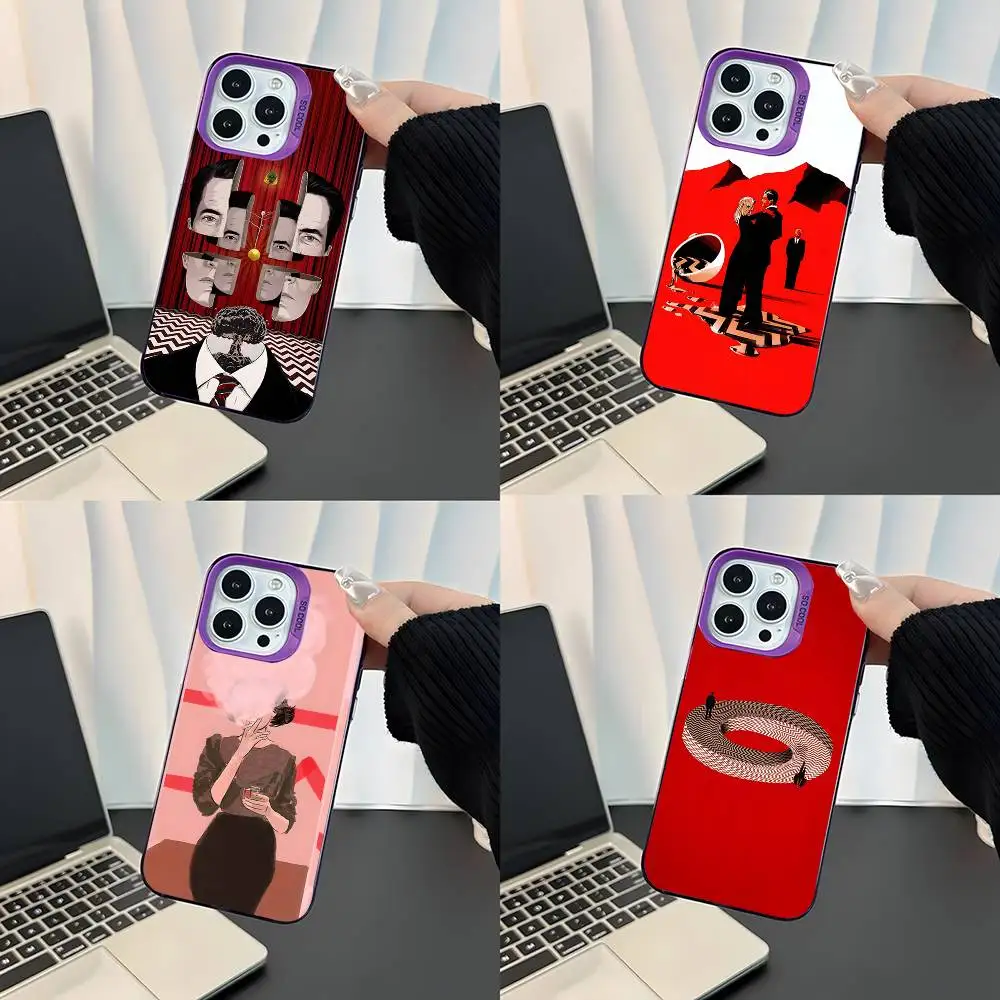 

Twin Peaks Fire Walk With Me For Purple Candy Matte Cover iPhone 17,16,15,14,13,12,11,Mini,Pro,E,SE4,XS,MAX