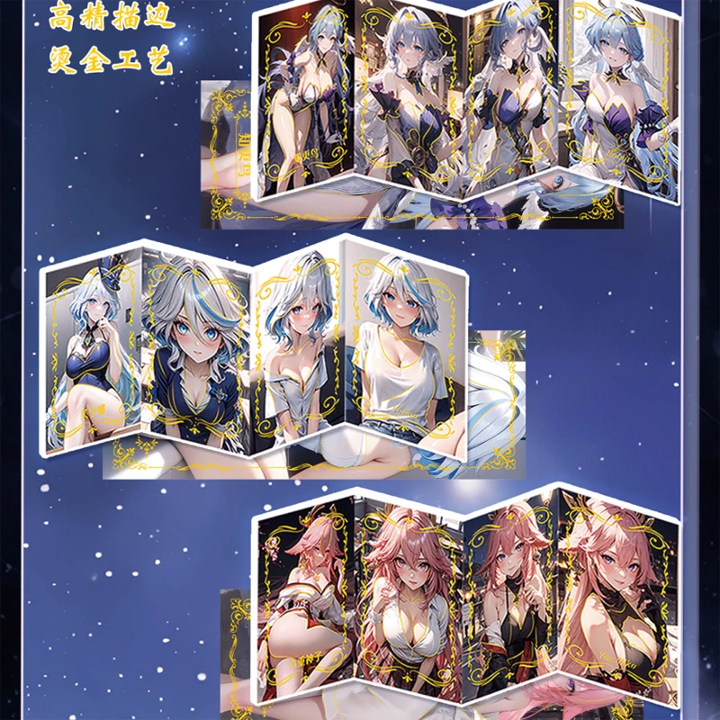 2024 più nuovo Hua Ye Xiang Feng 2 Mystery Box Goddess Story Popular Beautiful Waifu Collection Card CCG Doujin Toys regalo Hobby