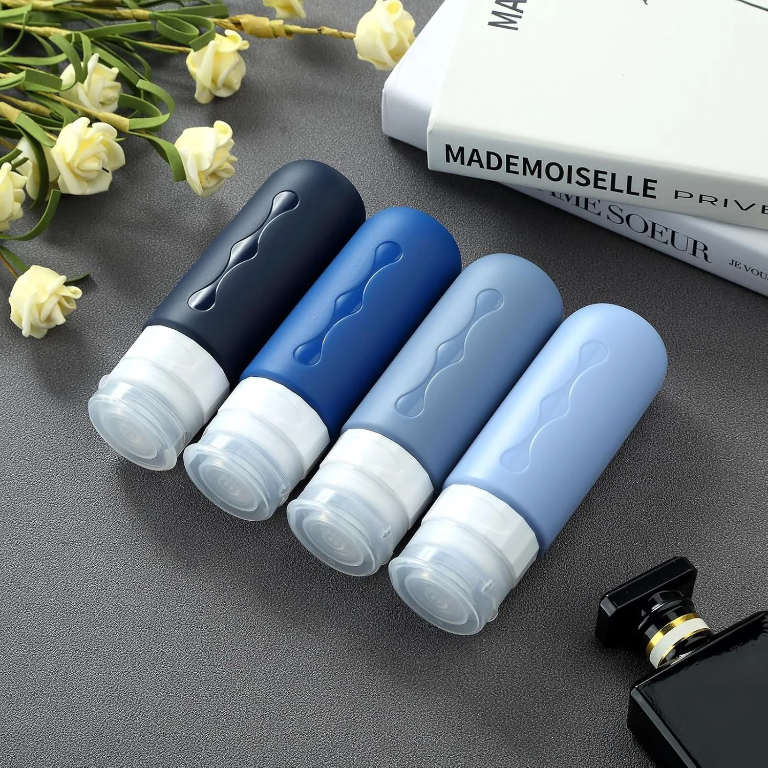 90 مللي سيليكون السفر إعادة الملء زجاجة ماكياج الاستغناء زجاجة تخزين الحاويات فارغة هلام الاستحمام جوهر الشامبو الجرار #6