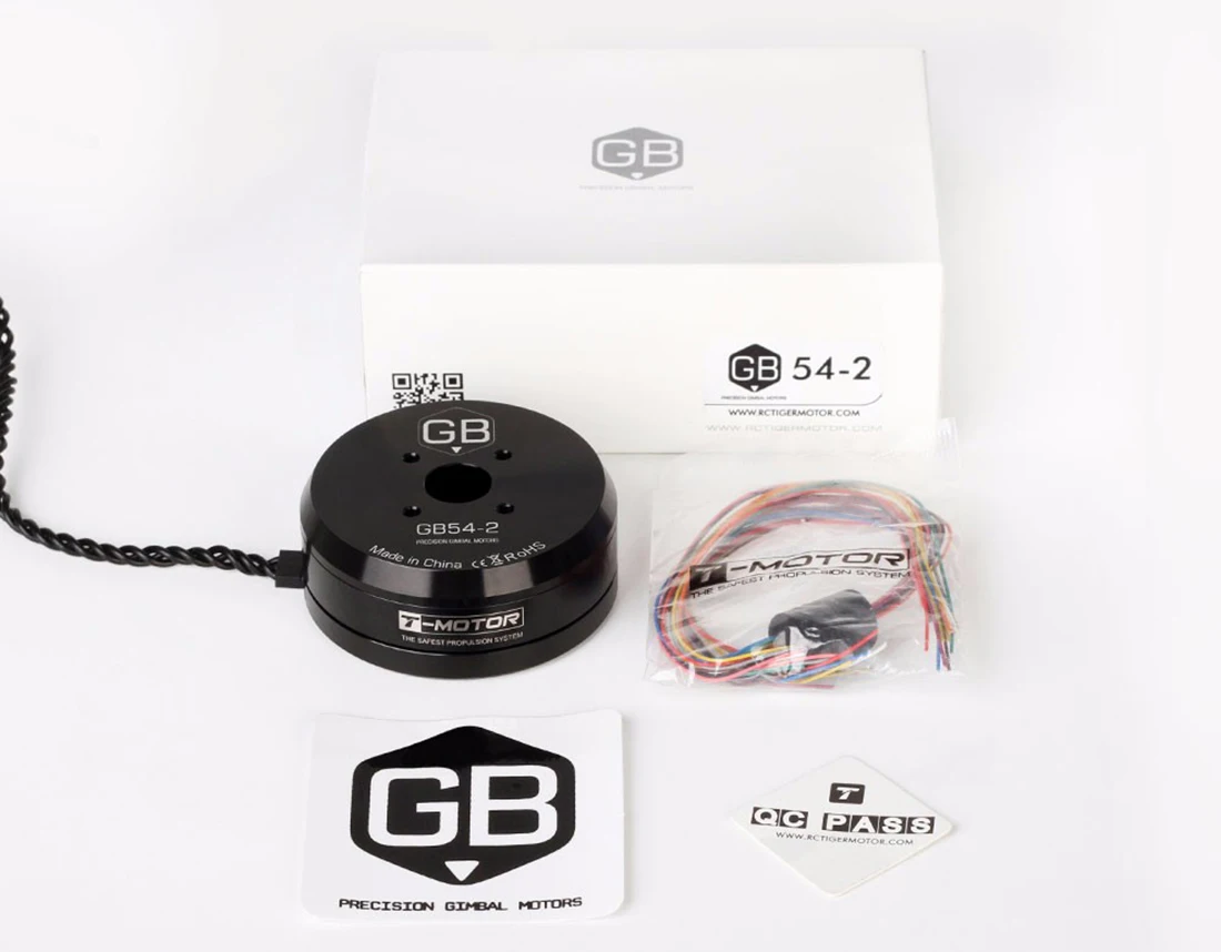 جديد T-MOTOR Gimbal نوع GB54-2 KV26 يبو 3-6S الطائرات بدون طيار محرك بدون فرشاة لعزم دوران صغير ومحرك كاميرا مراقبة #6
