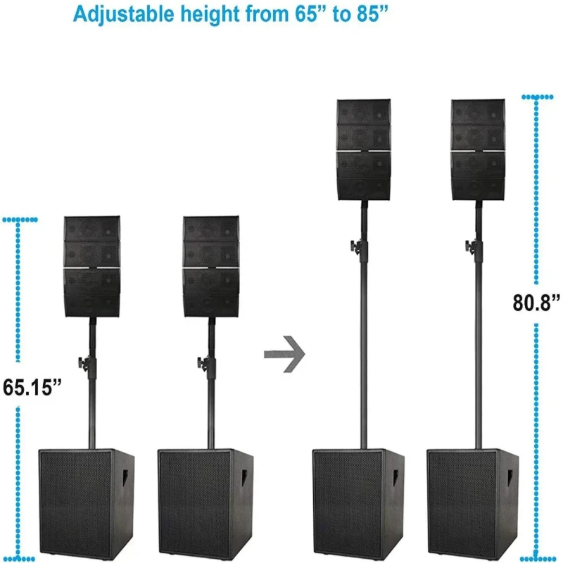 4000W 2*15Subwoofer Professionele Audio Karaoke Sets BT Klankkast PA Luidsprekersysteem Actieve Subwoofer Lijn Bocina Parlant