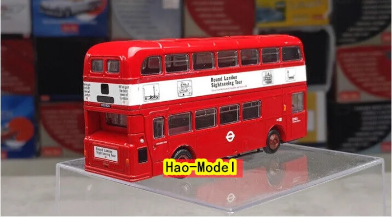 EFE Leyland Double Decker Bus Modelo, Alloy Diecast, Brinquedos Infantis, Presentes de Aniversário Meninos, Passatempo, Exibir Coleção Ornamentos, 1: 76