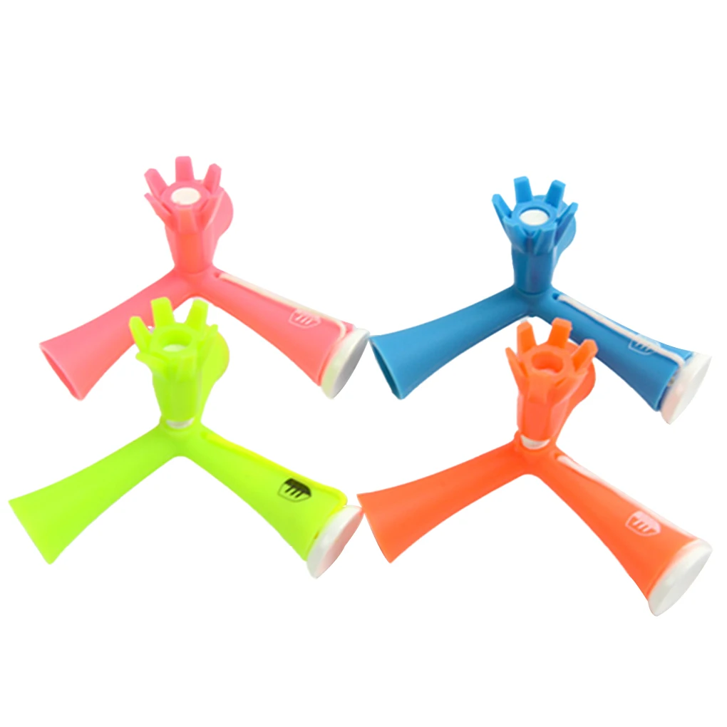 

1PC Adjustable Triangle Golf Tee Mother & Child Design Magnetic Hat Clip Compatible Durable Stable Reusable Random color