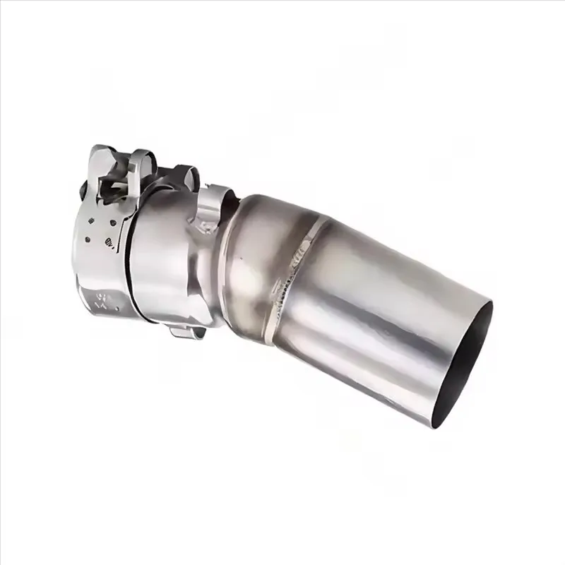 For CFMoto 450 SR SS 2022 2023 2004 2025 450SR 450SS Escape Motorcycle Exhaust 51MM Muffler Mid Link Pipe Slip-On Connect Pipe