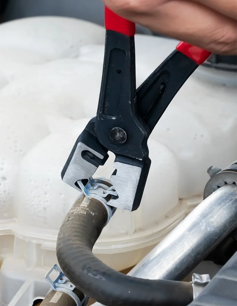 Professionelle Schlauchklemmenzange - Werkzeugset zum Trennen und Entfernen von Kraftstoffleitungen für Autoreparaturen – Detail 9