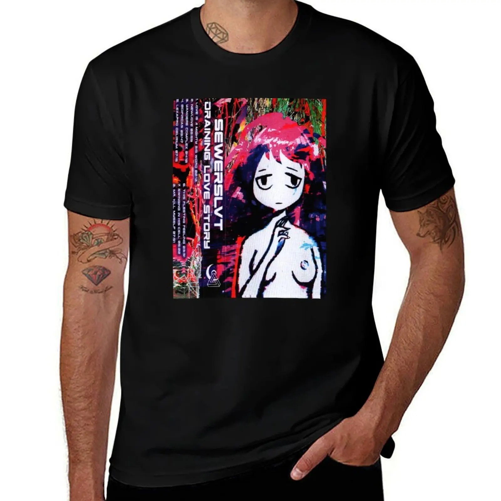 

Sewerslvt Schizofrenia T-Shirt man t shirt heavy cotton man t shirt cotton t shirts for man pack cotton T-shirt