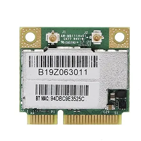 New Wireless Card For Broadcom BCM943228HMB BCM43228 Half MINI PCI-E 2.4G/5Ghz 802.11b/g/n WIFI For Bluetooth-compatible 4.0