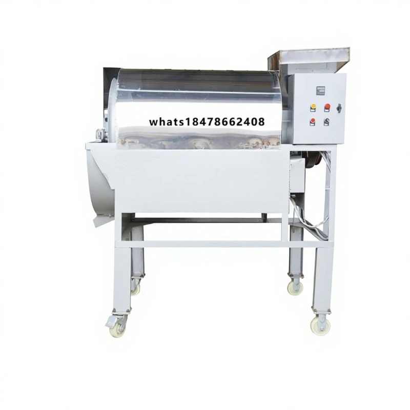

Roasting Machine Electric for Almond Walnut Sesame Stainless Steel Stir Fry Cooker