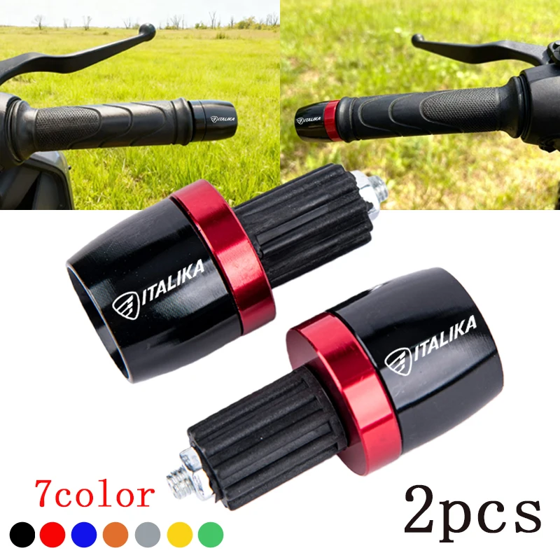 

Для ITALIKA 125 Z 150 SZ 150 200 250Z AT110 AT125 RT аксессуары для мотоциклов 7/8 "22 мм ручки для руля, заглушки на руль