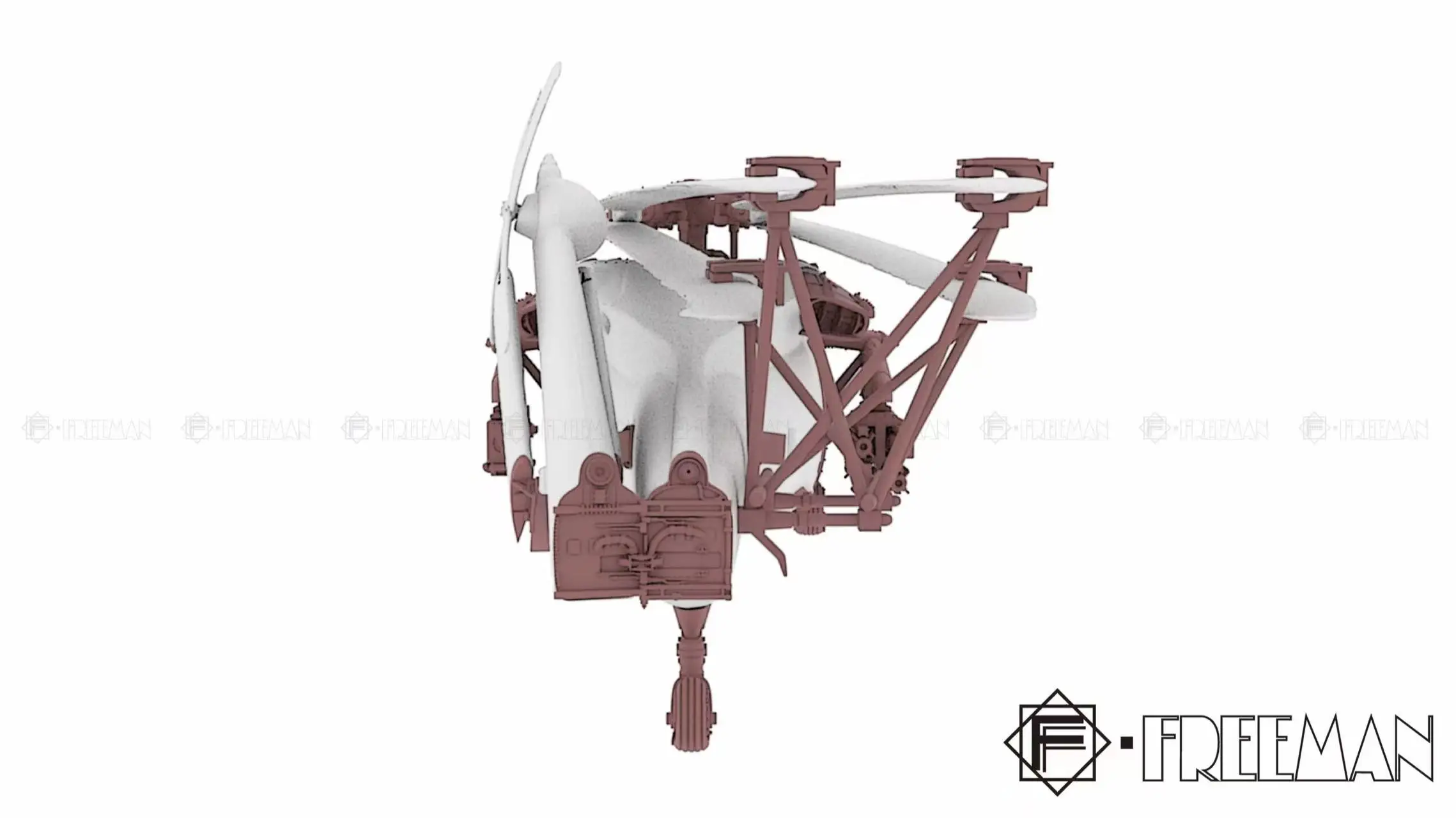 FAB FA7201 1/72 Transformation Set For SH-60B/SH-60F to MH-60S (For Hobby Boss)