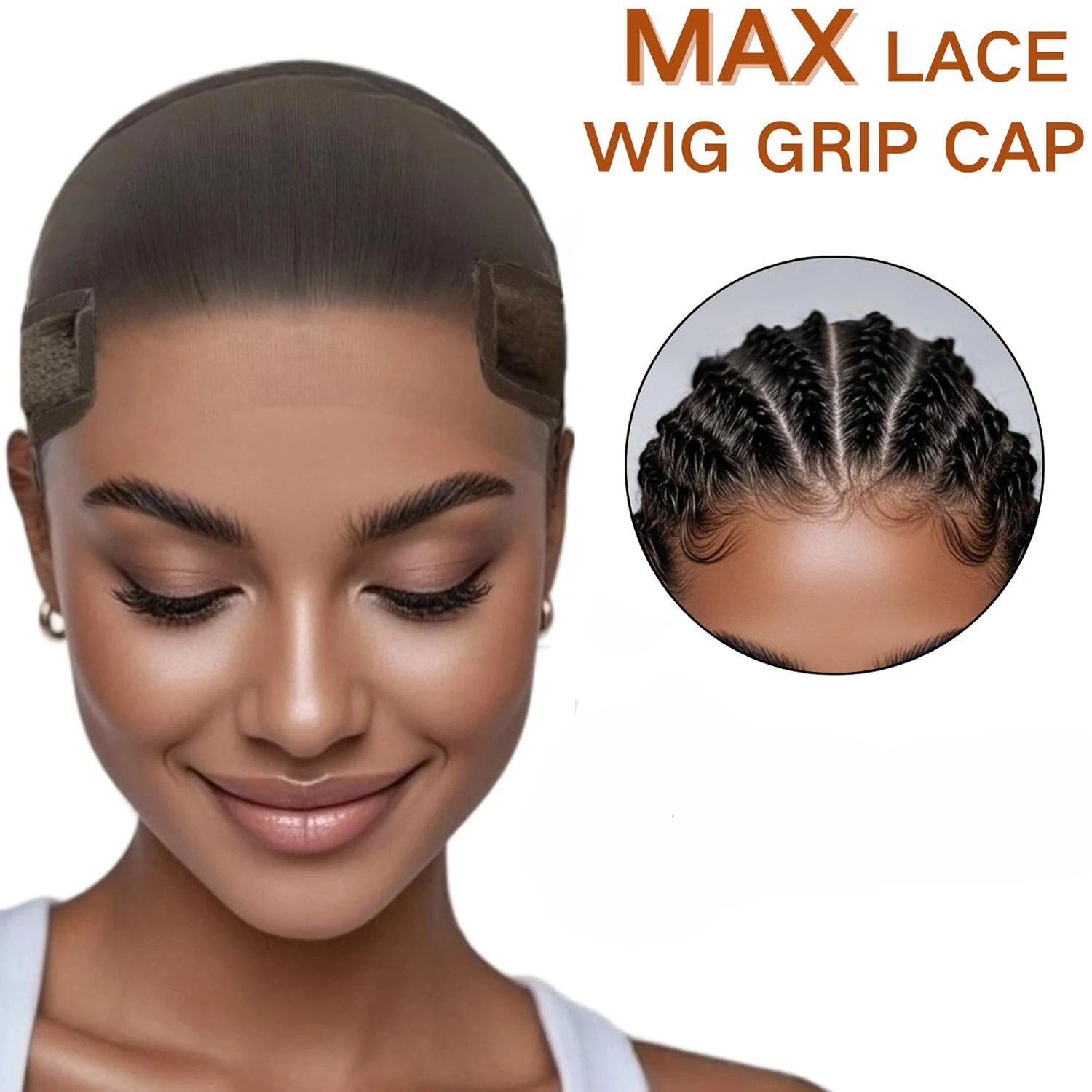 

1 шт., женская повязка на голову, шапочка для парика, 9x16/4x5, кружевная шапочка для парика, U-образная часть, шапочки для парика, чтобы носить парик, сетка для волос телесного цвета