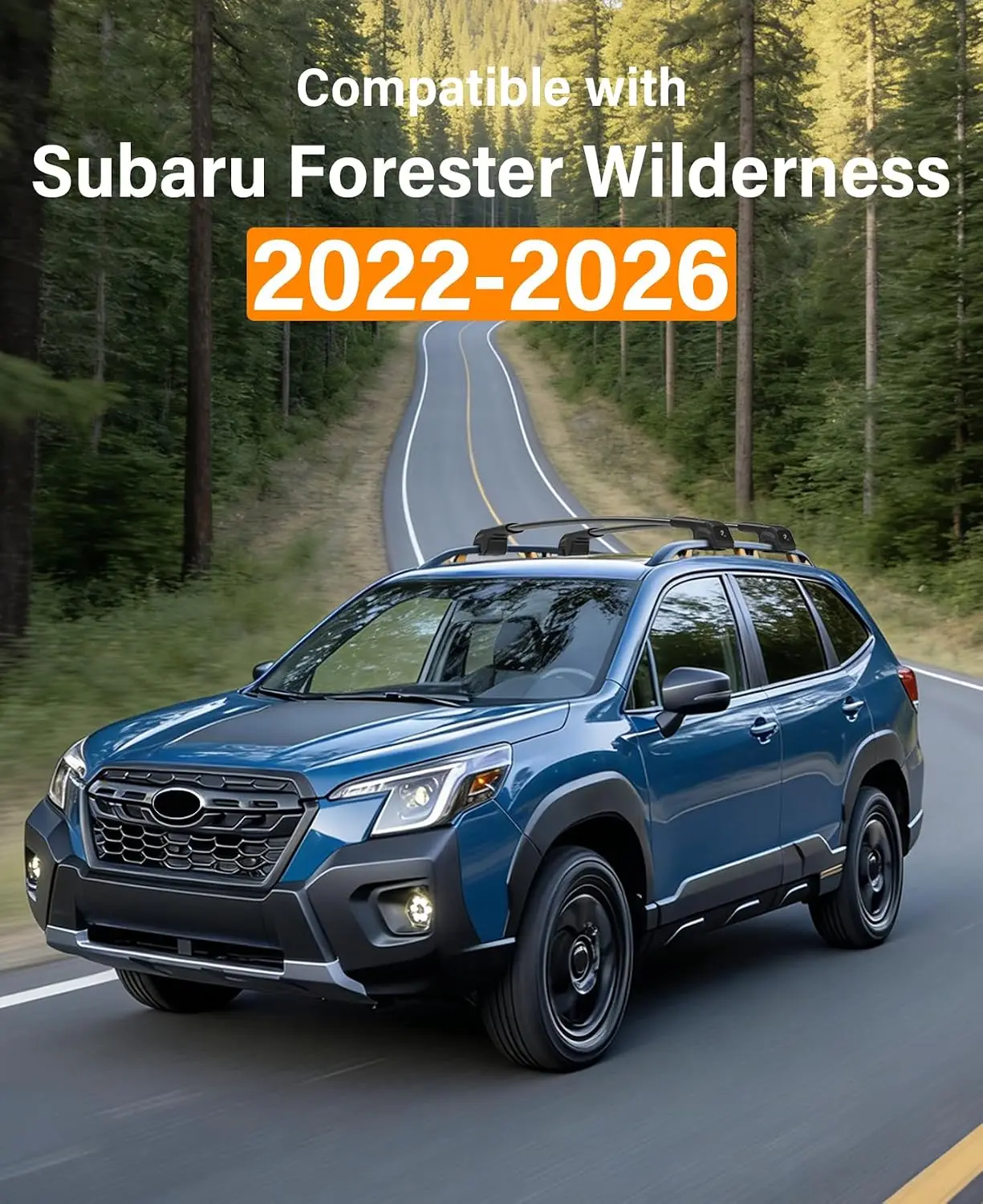 Roof Cross Bars Compatible with 2022-2026 SUV Models, Crossbar Rack