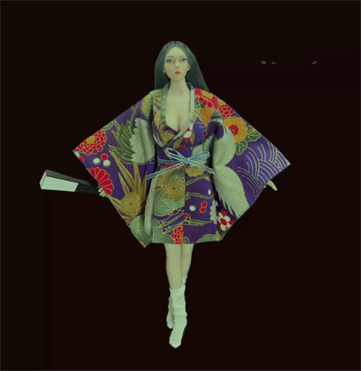 1/6  Scale Female Female soldiers  kimono  bathrobe  Dress costume Ancient    Suit Clothes Clothes for 12inch Action Figure Toys