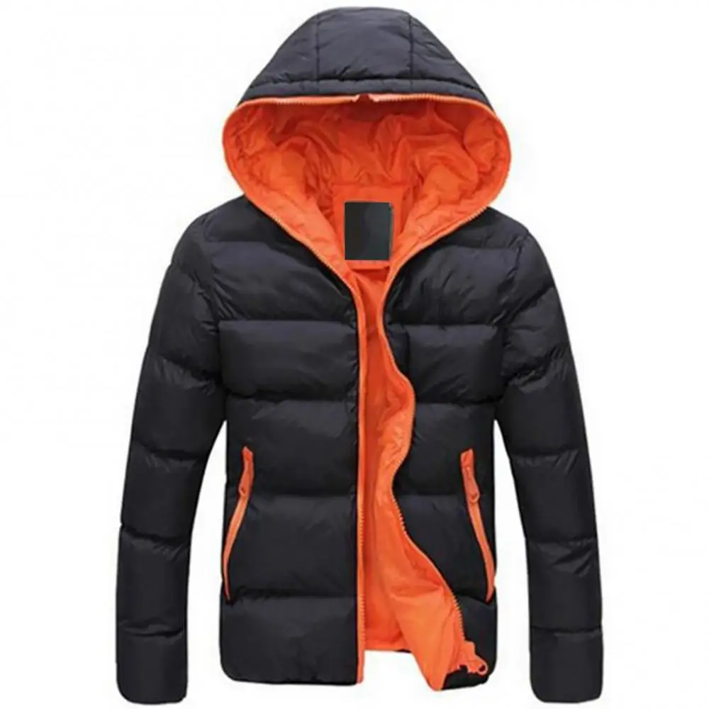 Winter Jacket Hooded Coat For Men Thick Warm Winter Jacket Men Windproof Parka Winter Jacket Hooded Jacket Men Coat Parka