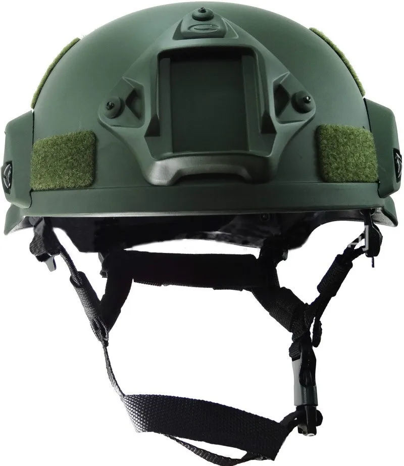 Airsoft caça capacete com trilho-guia, tático chapelaria protetora, peças do esporte ao ar livre, MICH 2002 ACH