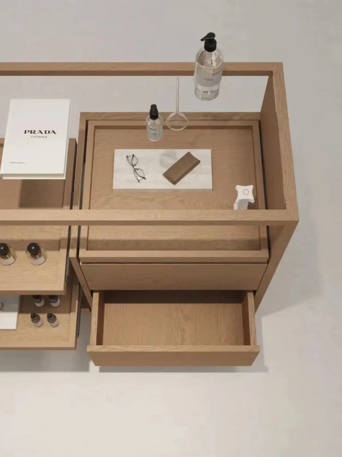 Modern Nakajima Cabinet Clothing Store Jewelry Store Display Cabinet Pull-out Simple Boutique Sample Rack