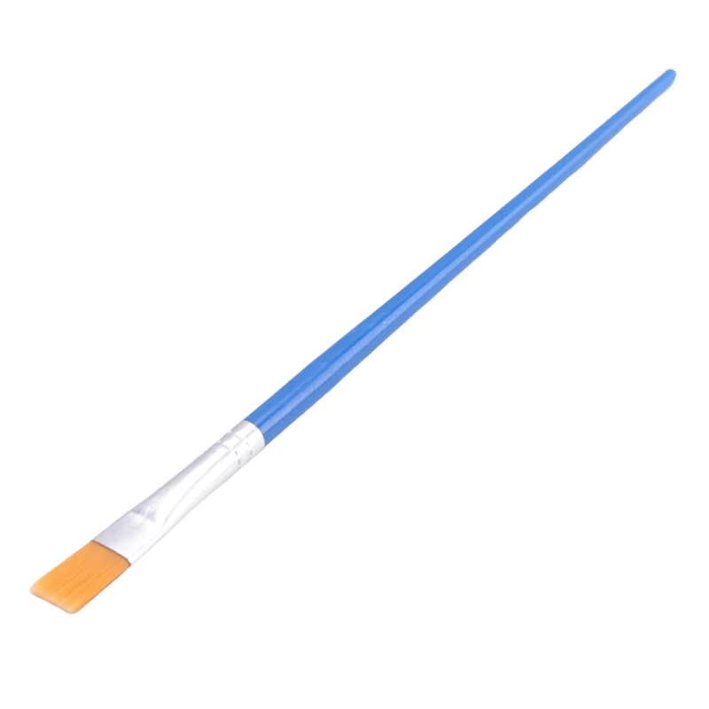 80 tiras 480 macetas de pintura vacías tiras Mini contenedores de almacenamiento transparentes y 80 Uds pinceles pintura manualidades