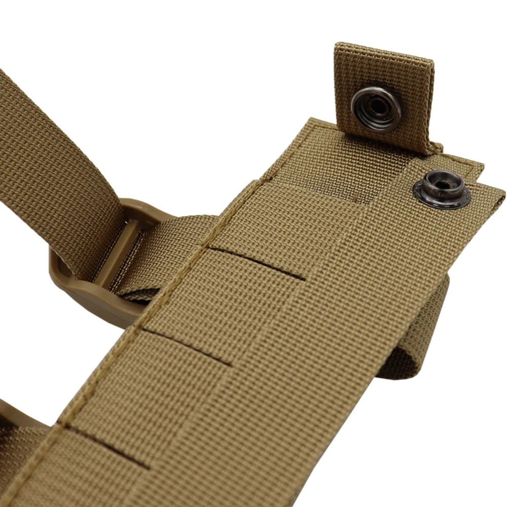 VULPO Tactical Molle Knife Shealth Adapter Tool Carrier guaina Holder zaino Attachment per caccia Vest zaino accessori