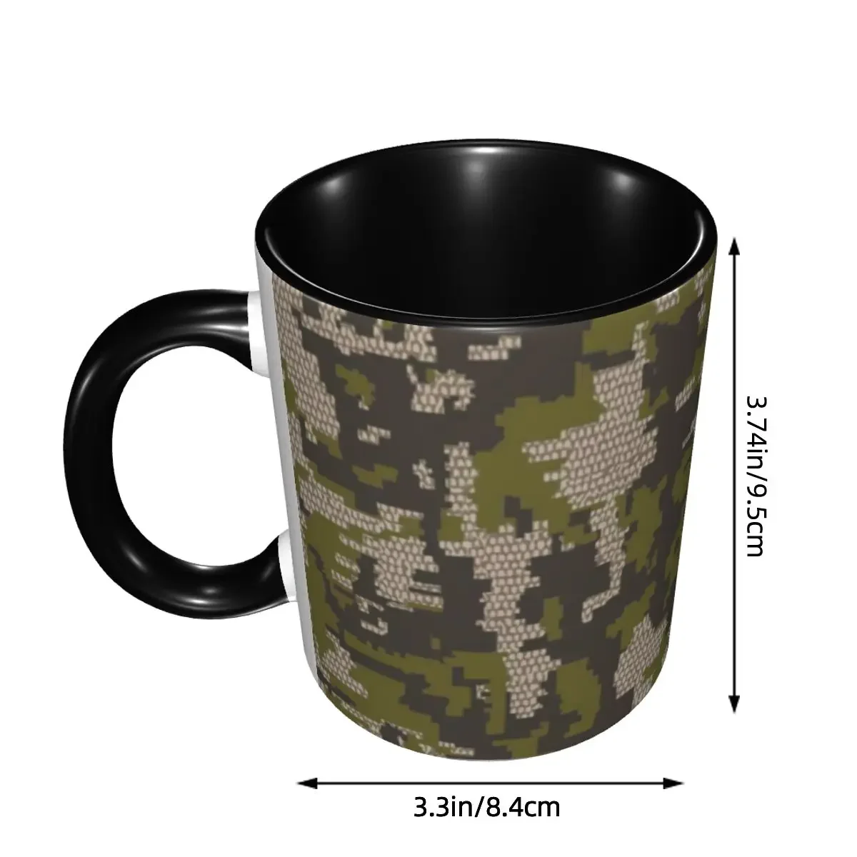 Wicked Camo Camouflage Mugs Customized Coffee Ceramic Mug Creative Present