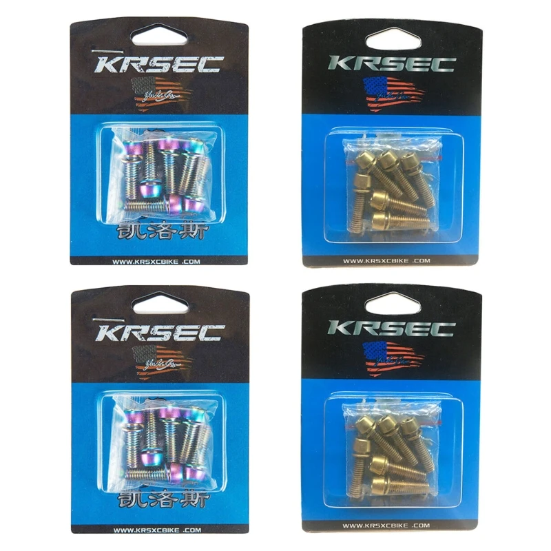 

18mm M6 Stem Screw Fixing Screw Bike Screw Repair Tools Mountain Tool Dropship