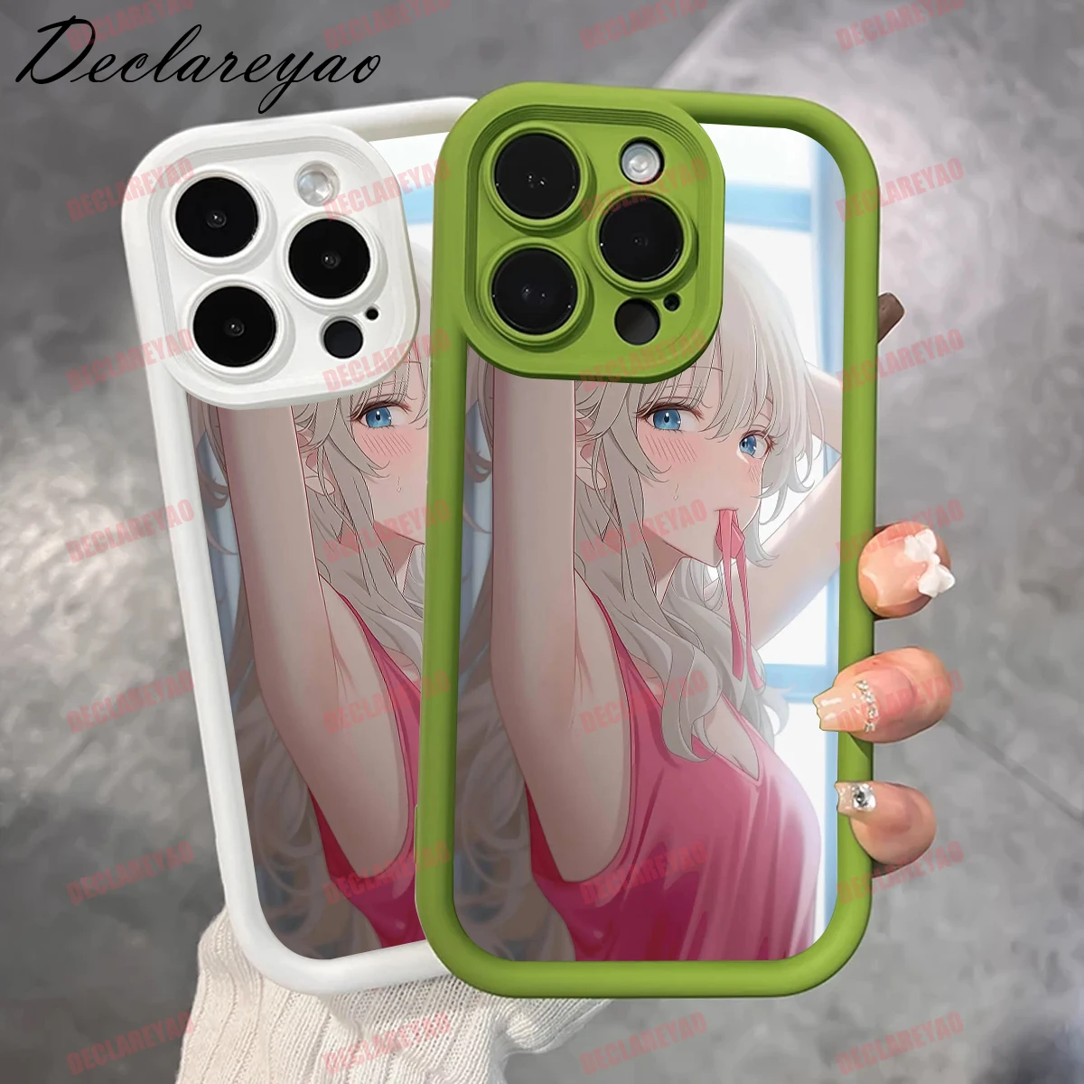 DECLAREYAO حافظة رفيعة وخفيفة الوزن غير لامعة من مادة البولي يوريثان الحراري لهاتف Redmi K Prime 14C A5 A2 K40 12R 11 Plus 13C 11T Note Pro 1 حافظة مضادة للصدمات #6