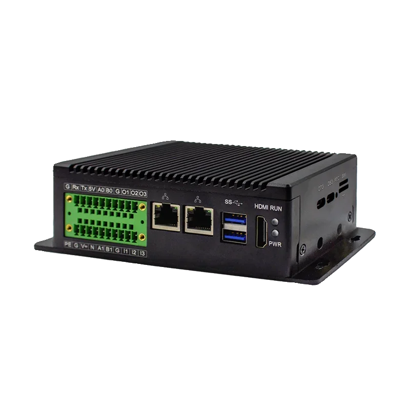 RK3568 Localized industrial-grade AI edge computing smart box 4-core CPU adaptable to a variety of OS