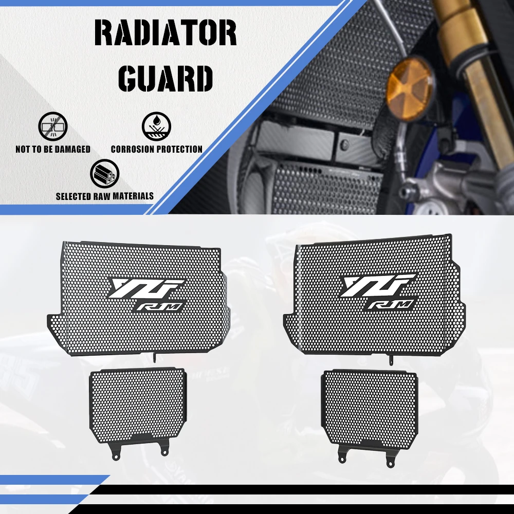 

2024 Motorcycle Radiator Grille Guard Cover For Yamaha YZFR1M YZF-R1M YZF R1 M 2015 2016 2017 2018 2019 2020 2021 2022 2023