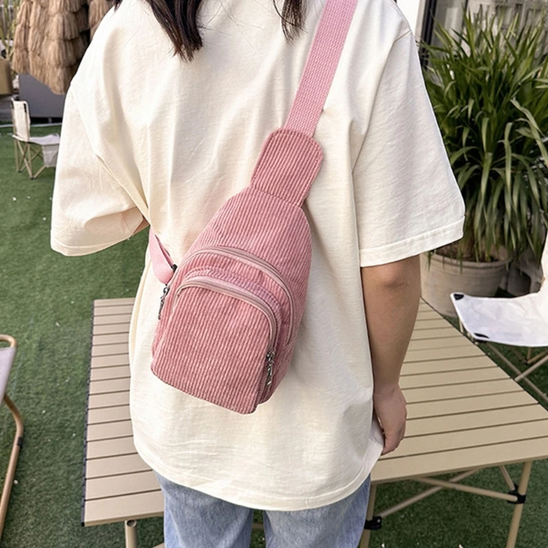 veludo bolsa ombro casual leve viagem crossbody bolsa estilingue