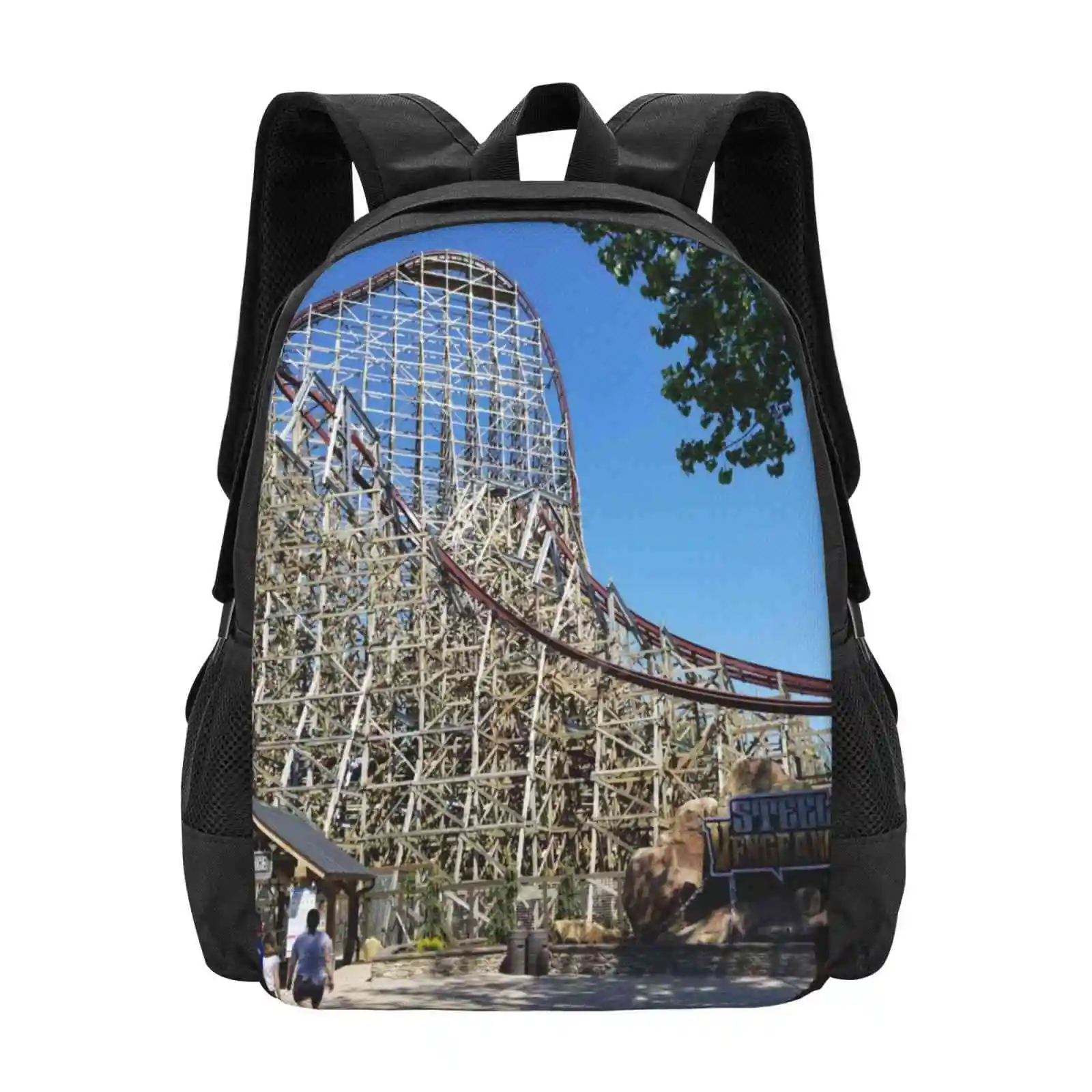 

Steel Vengeance New Arrivals Unisex Bags Student Bag Backpack Cedar Point Cedar Fairs Roller Steel Vengeance