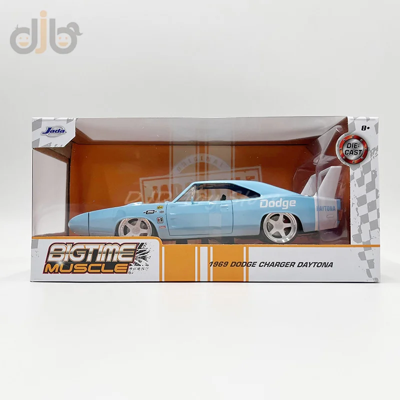 1:24 Jada Diecast Car Model Toy 1969 Dodge Charger Daytona For Collection