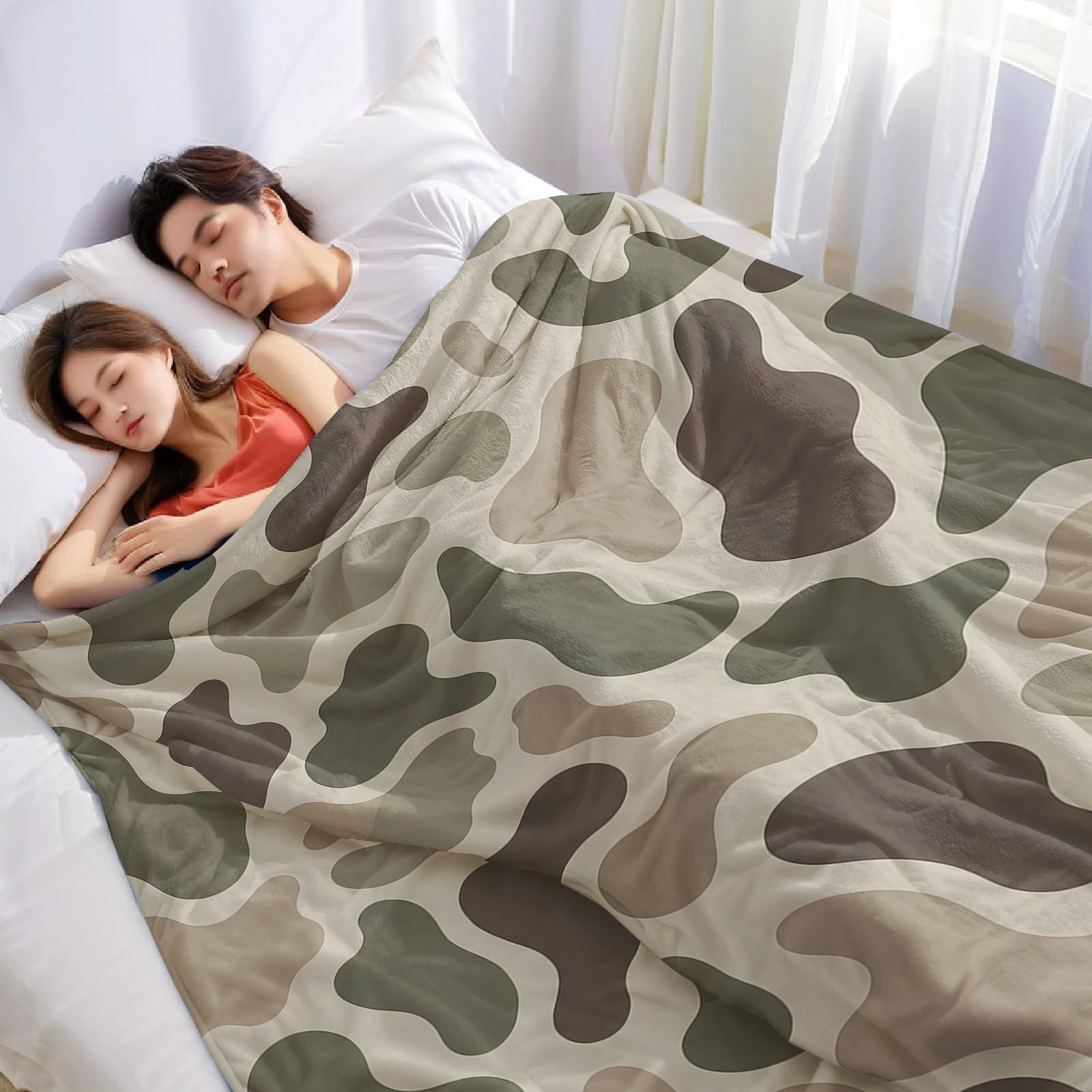 Neutrale Tarnmuster Leichtgewi – Neutral Throw Blanket Bewertung und Preis