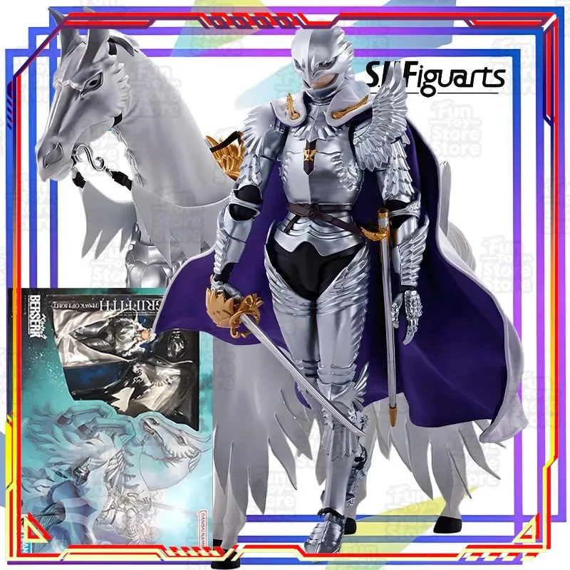 

BANDAI S.H.Figuarts Berserk Griffith Femto The Hawk of Light Action Figure Collectible Model Toy Official Licensed Anime