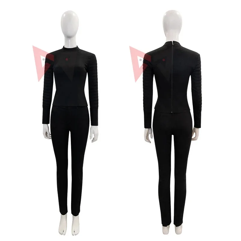 새로운 영화 Ahsoka Shin Hati 코스프레 의상 셔츠 바지 조끼 Clost Armor Set 여성용 맞춤 제작