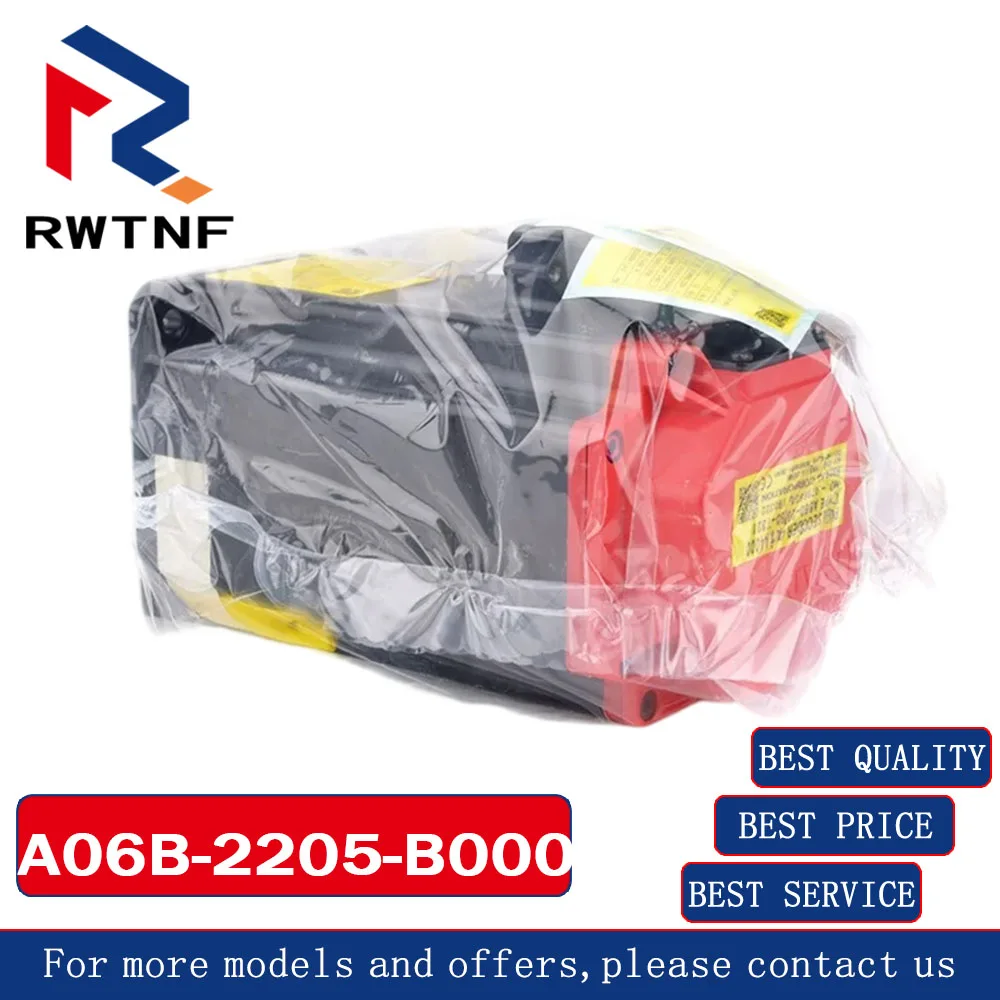 Brand New Genuine A06B-2205-B000 FANUC Electric servo motor,100% original warehouse stock