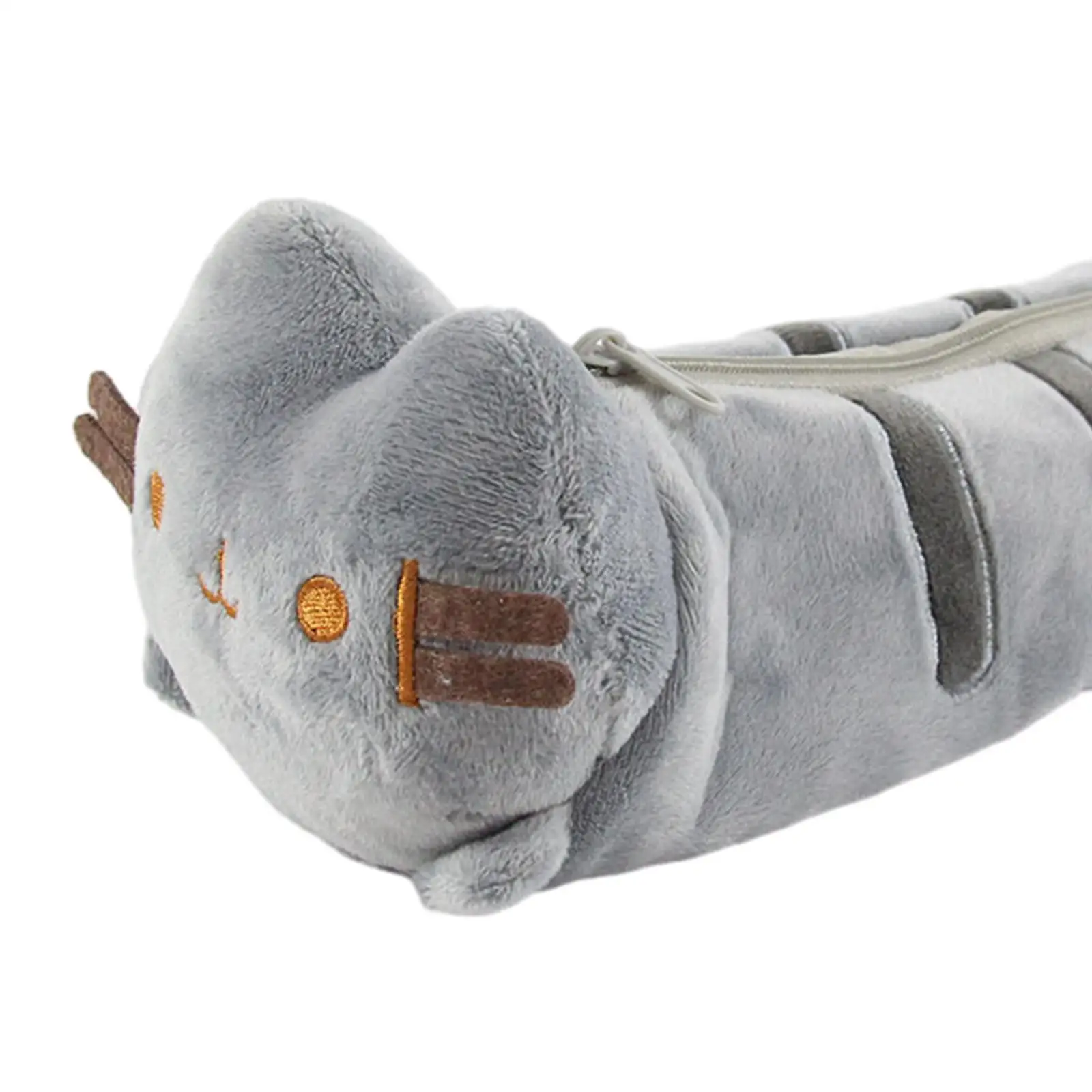 ポータブルぬいぐるみペンケース,かわいい猫,収納ポーチ,文房具オーガナイザー,子供,学校,事務用品用の化粧品バッグ