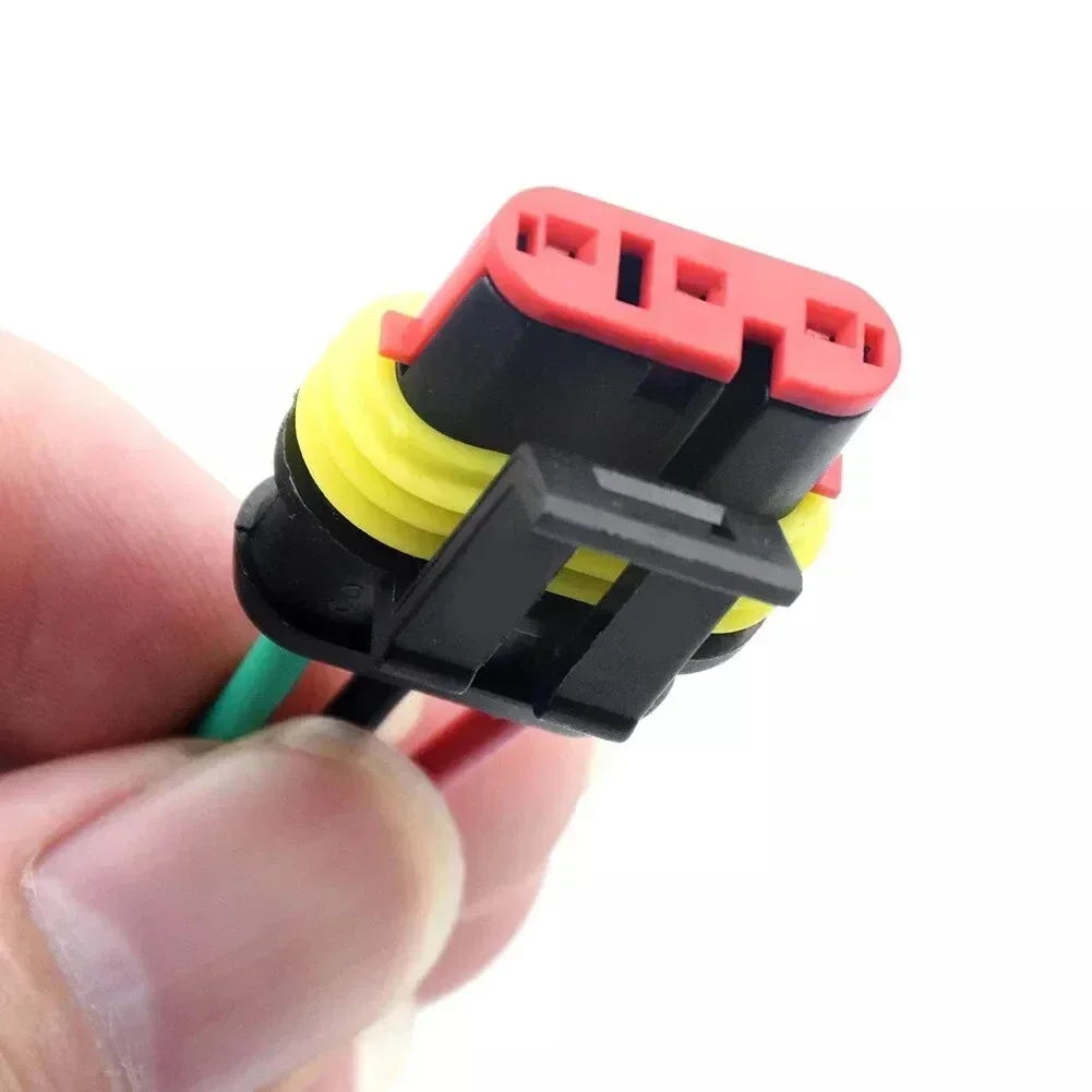 Impermeável Auto Conector Elétrico, macho e fêmea Conector, Plug Wire 18, Arnês para carro e motocicleta, 1 Pin Way, 2 Pin Way, 3 Pin Way, 4 Pin Way, 5 Pin Way, 6 Maneira do Pin