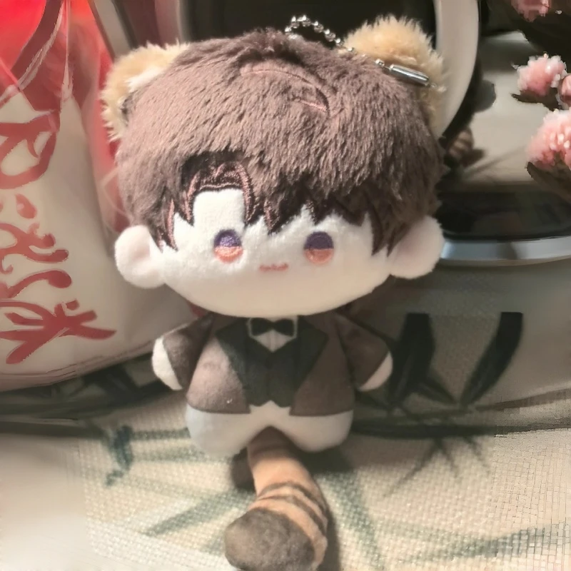 

8cm Love And Deepspace Cat Ear Printed Cotton Plush Doll Stuffed Game Peripheral For Fans Collection Bag Pendant Authentic
