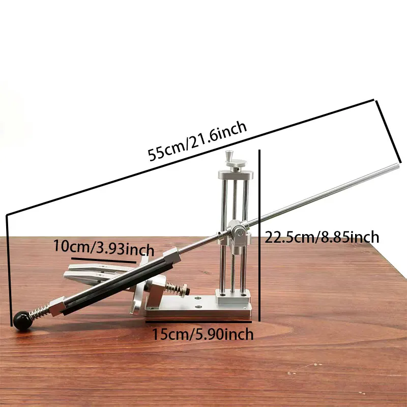 Design Professional Fixed Angle Apex Knife Sharpener Kitchen Knife Tools Knife Sharpening System with Diamond Stones Set