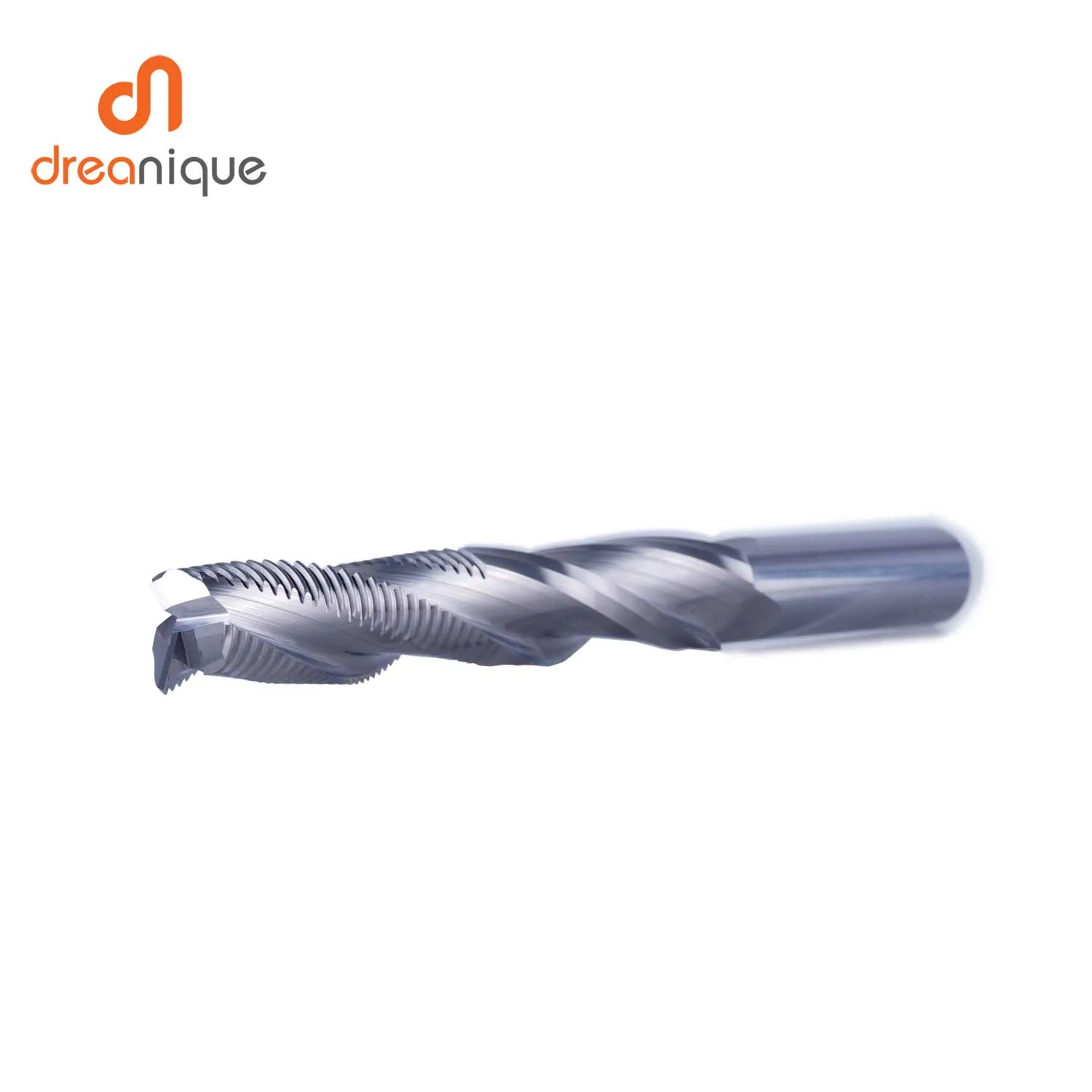 Dreanique 1pc 16 18mm CNC Endmill UP Cut 3 Flute Spiral Carbide Milling Tool for Woodworking Door and Window Cutting Router Bit