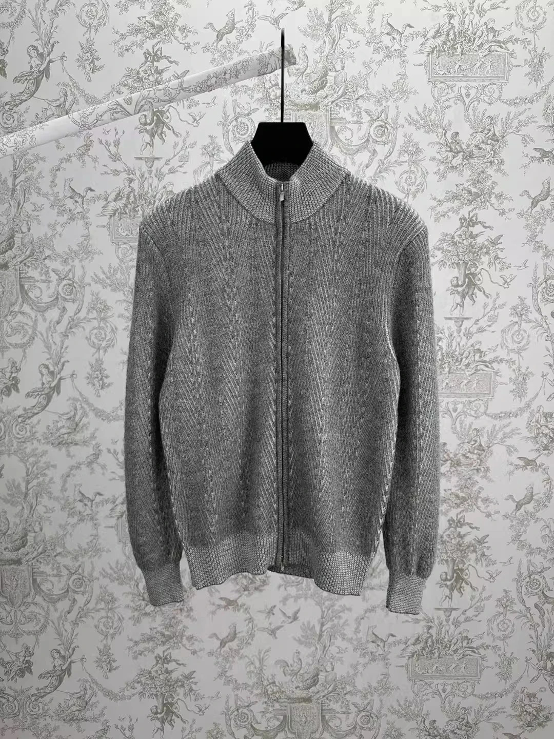 

BC Italian casual men's stand-up collar cashmere knitted sweater