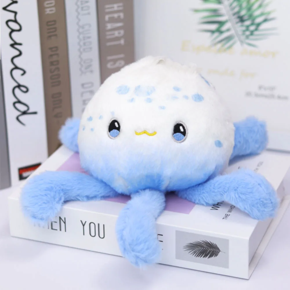 Juguete de peluche de medusas para acuario, muñeco de peluche de Animal de estrella de mar, colección de Fans, regalo para niños, muñecos bonitos de dibujos animados para regalos de cumpleaños