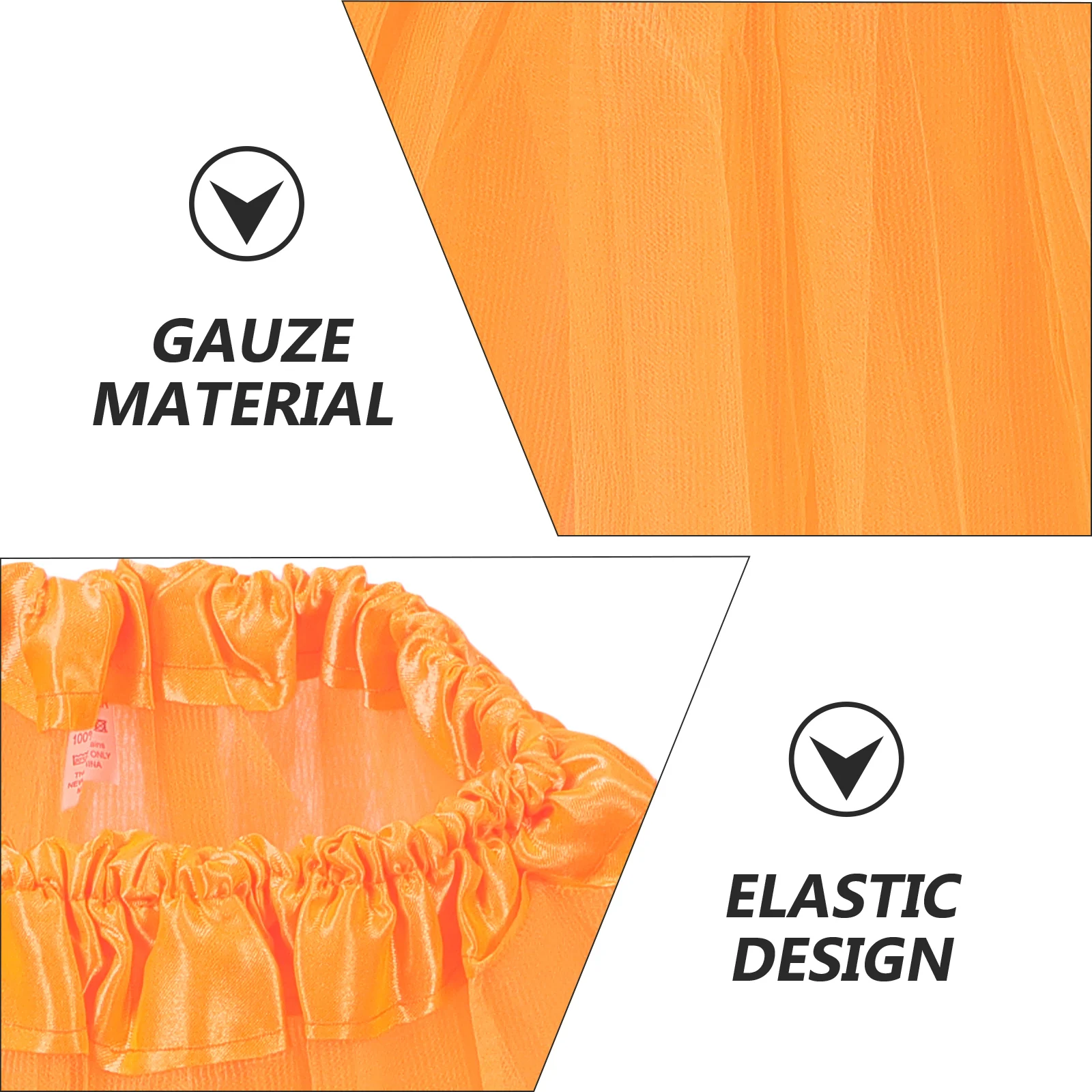 

Three-layer Tutu for Women Halloween Costume Gauze Skirt Bright Color Adults Dress Party Dress Up Adults Skirt