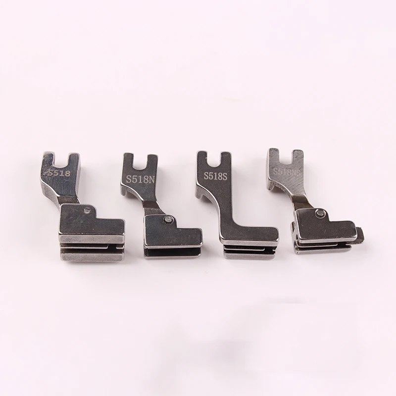 S518 S518N S518S S518NS Invisible Zipper Presser Foot For Juki Brother Jack Siruba Sunstar Industrial Lockstitch Sewing Machine