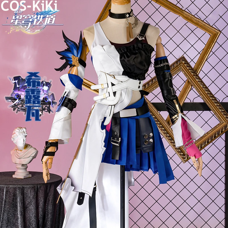 COS-KiKi Honkai: Star Rail Serval Game Suit Lovely SJ Uniform Cosplay Costume Halloween Party Role Play Outfit Women XS-XXL