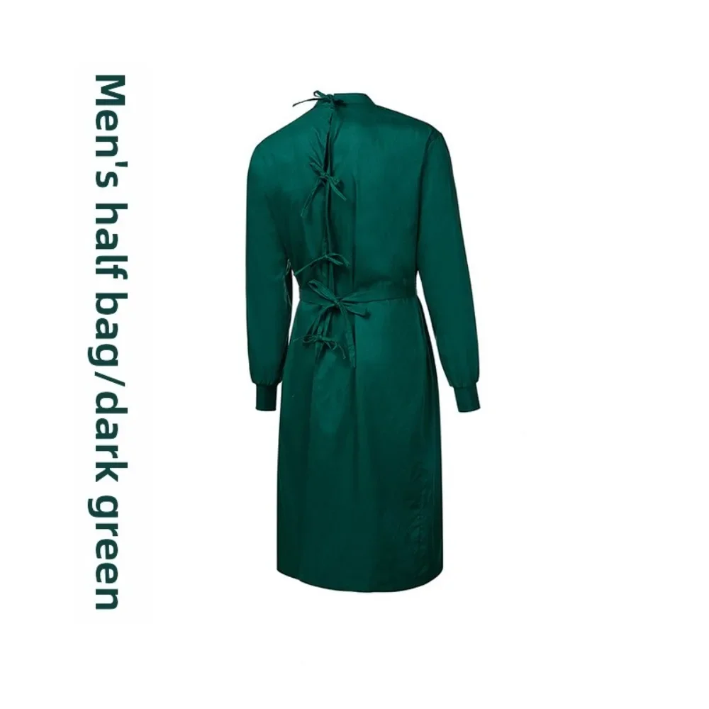 Hospital Operating Room Pure Cotton  Gown Blue Green  Scrubs Workwear for Male and Female Oral Implant Surgeons